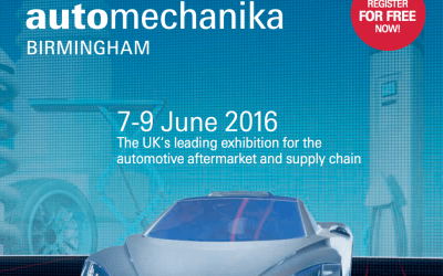 Get in gear… we’re exhibiting at Automechanika Birmingham!