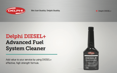 Why you should use Delphi Diesel+ fuel additive as part of your service