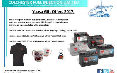 Yuasa Gift Offers 2017