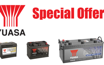 Keep engines running with our special offers on Yuasa Batteries